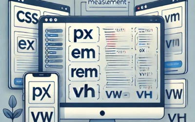Comprendre et choisir les unités de mesure en CSS