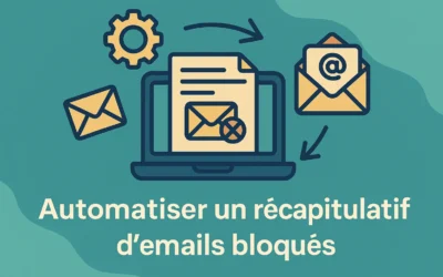 Automatiser un récapitulatif quotidien des emails bloqués avec BoxTrapper : limites et solutions