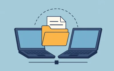 Comment partager efficacement des fichiers volumineux entre deux PC sur un réseau local sans serveur