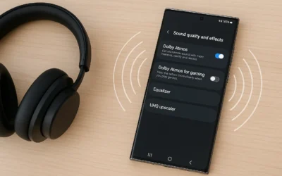 Pourquoi l’égaliseur du Galaxy S24 Ultra bascule sur un profil personnalisé avec un casque Bluetooth