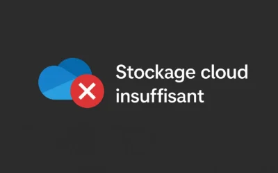 Résoudre les problèmes de synchronisation Onedrive sous Windows quand l’espace semble suffisant