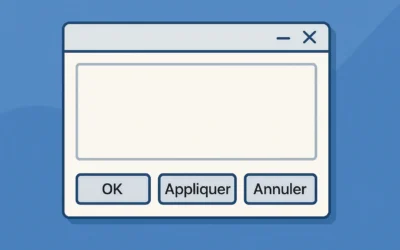 Différence entre « Appliquer » et « OK » dans les fenêtres de paramètres Windows