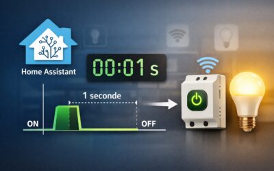 Augmenter une impulsion à 1 seconde dans home assistant